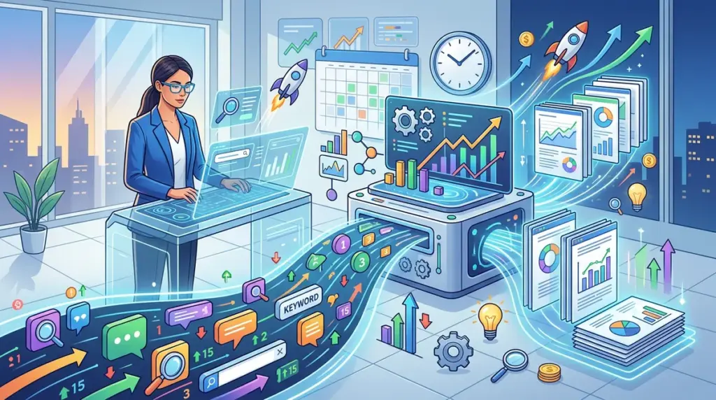 How to Build Weekly SEO Reports from Keyword Position Data