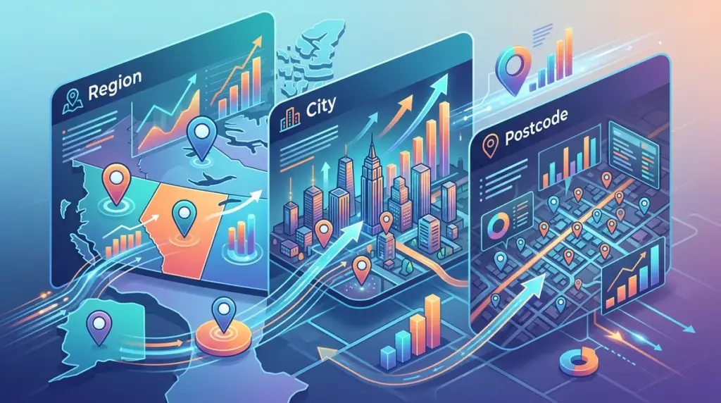How to Track Keyword Positions by City, Region, and Postcode